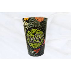 Műanyag mintás pohár- 650 ml Hawai design